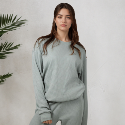 Waffle Lounge Long Sleeve