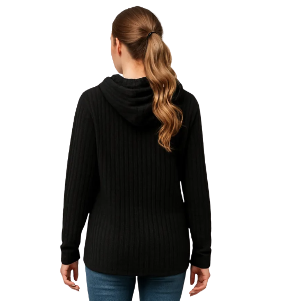 Hoodie With Long Sleeves And Kangaroo Pocket