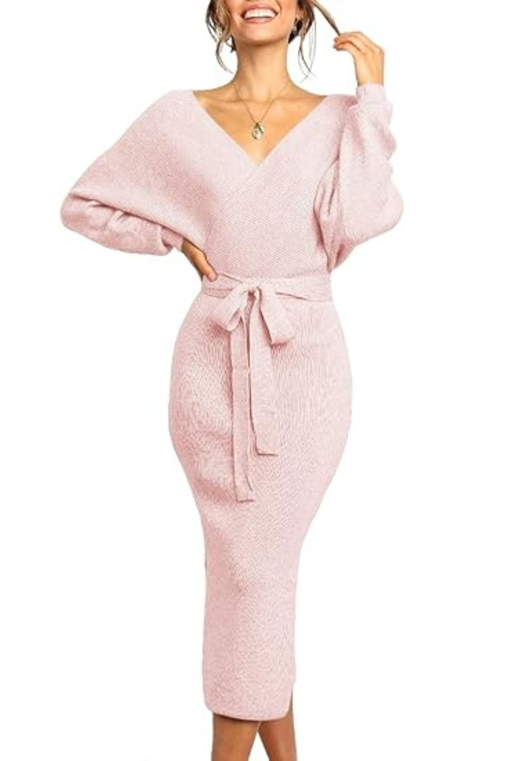 Long Maxi Sweater Dresses-Cozy Knit Sets