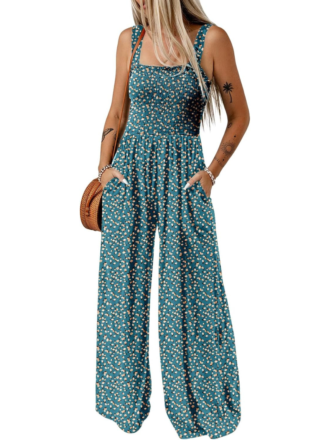 Casual Loose Sleeveless Jumpsuits-Cozy Knit Sets