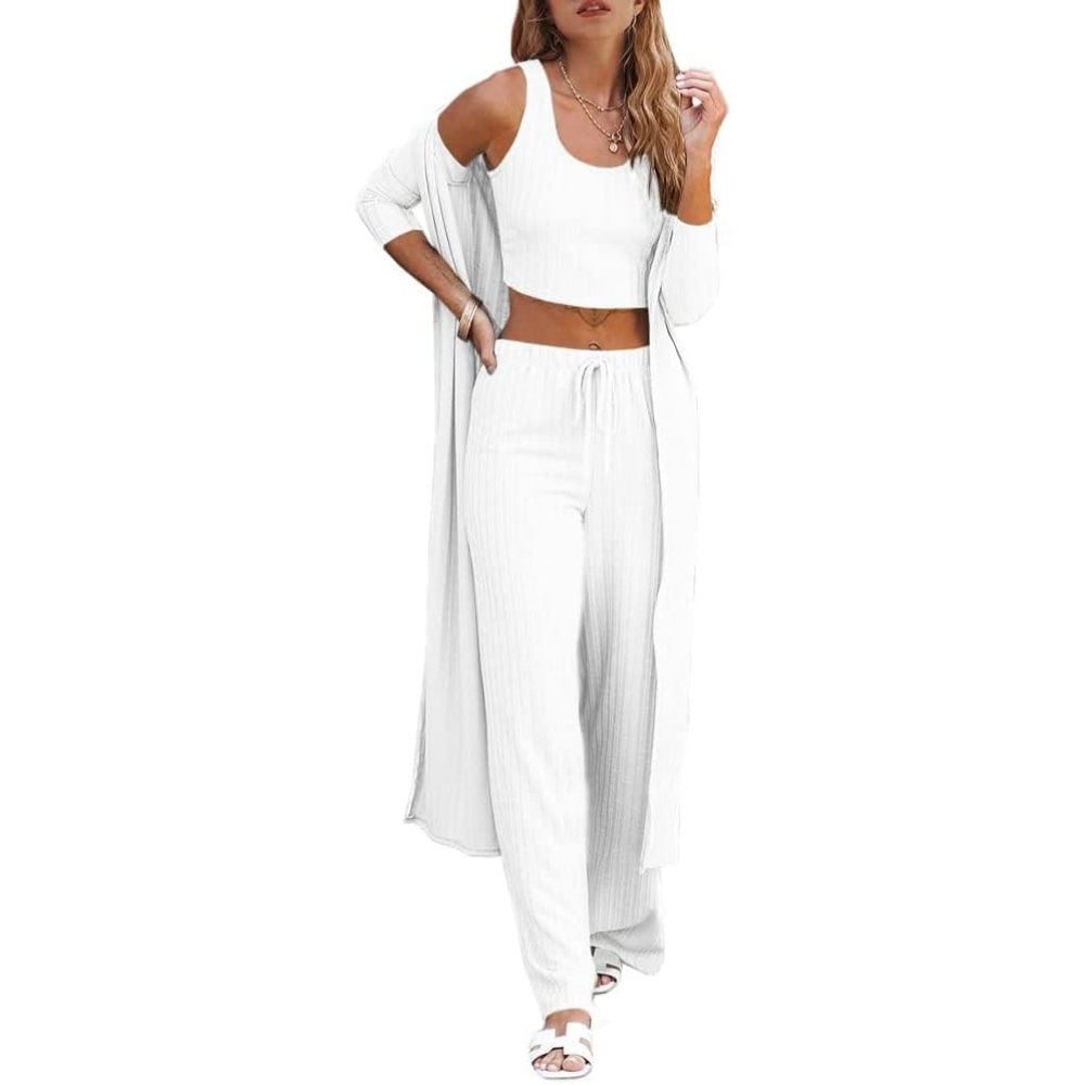 3 Piece Lounge Pajamas Sets