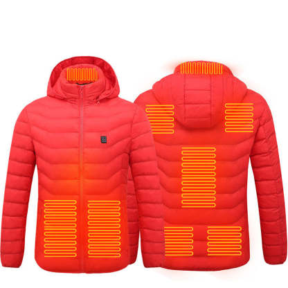 Heated Outdoor Jacket With Adjustable Temperature Control-Cozy Knit Sets