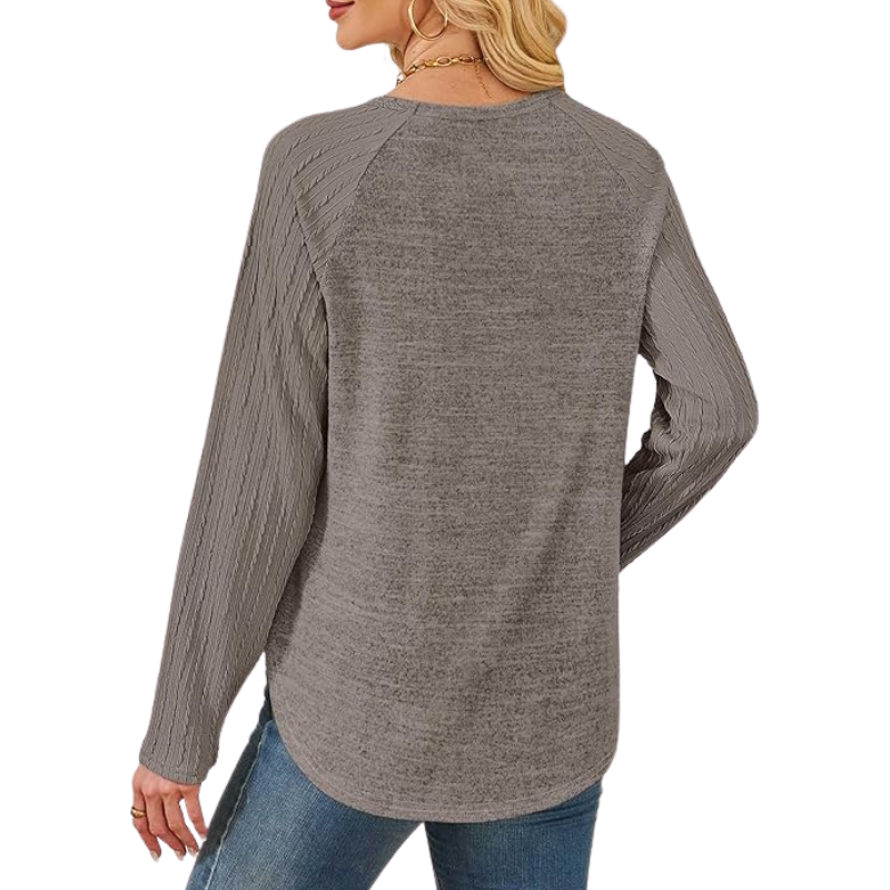 Sweatshirt For Women Long Sleeve Shirts Crewneck Sweaters Fall Fashion Outfits