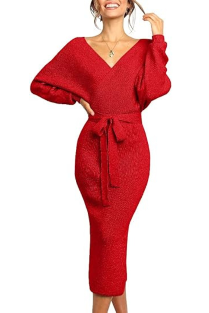 Long Maxi Sweater Dresses-Cozy Knit Sets