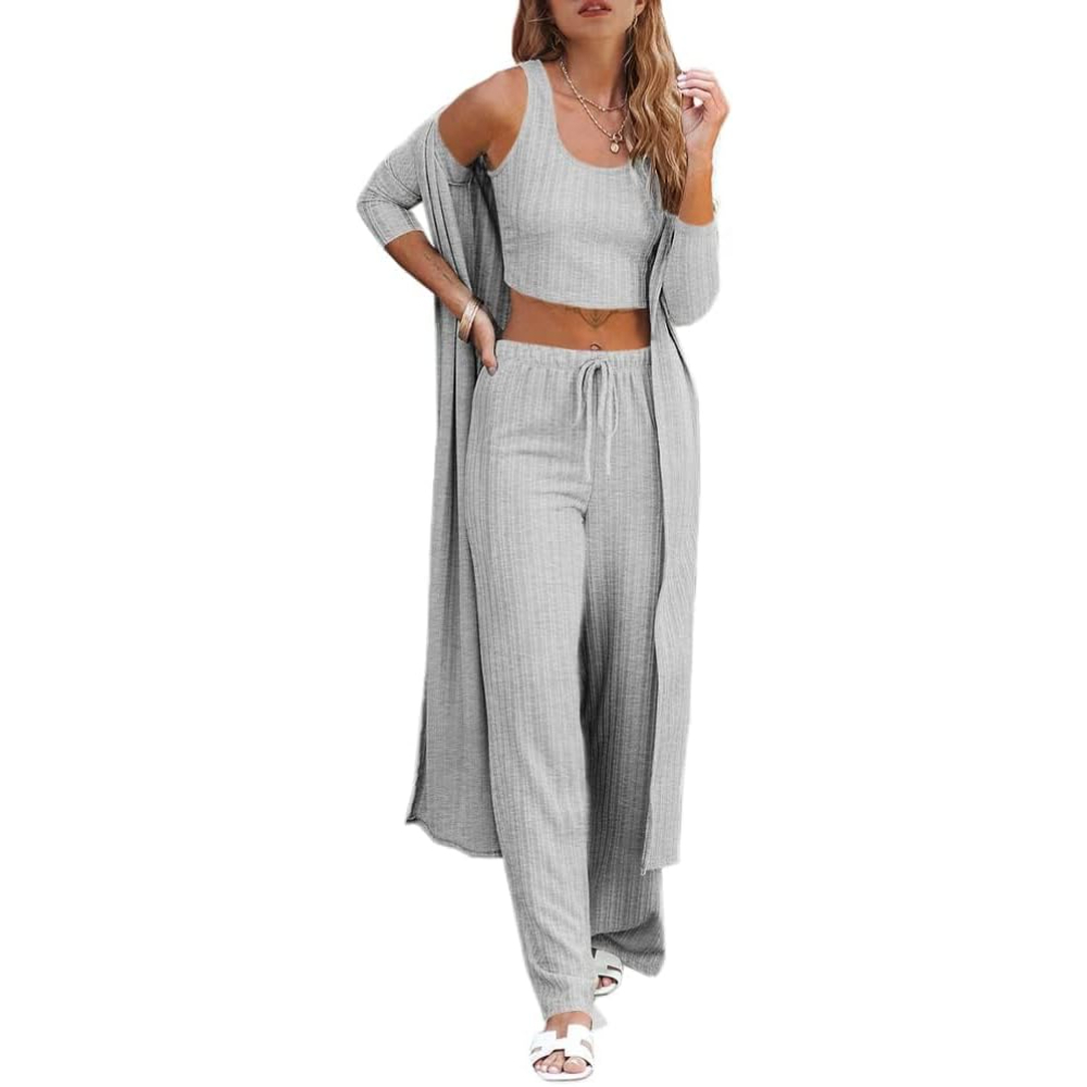 3 Piece Lounge Pajamas Sets