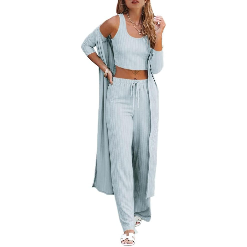 3 Piece Lounge Pajamas Sets