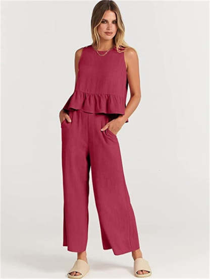 Casual 2 Piece Set For Women-Cozy Knit Sets