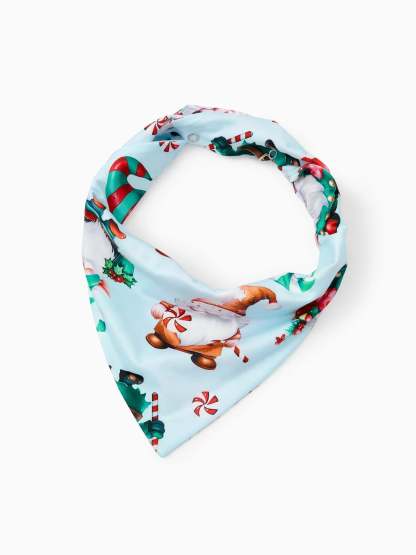 Santa And Reindeer Printed Family Matching Set-Cozy Knit Sets