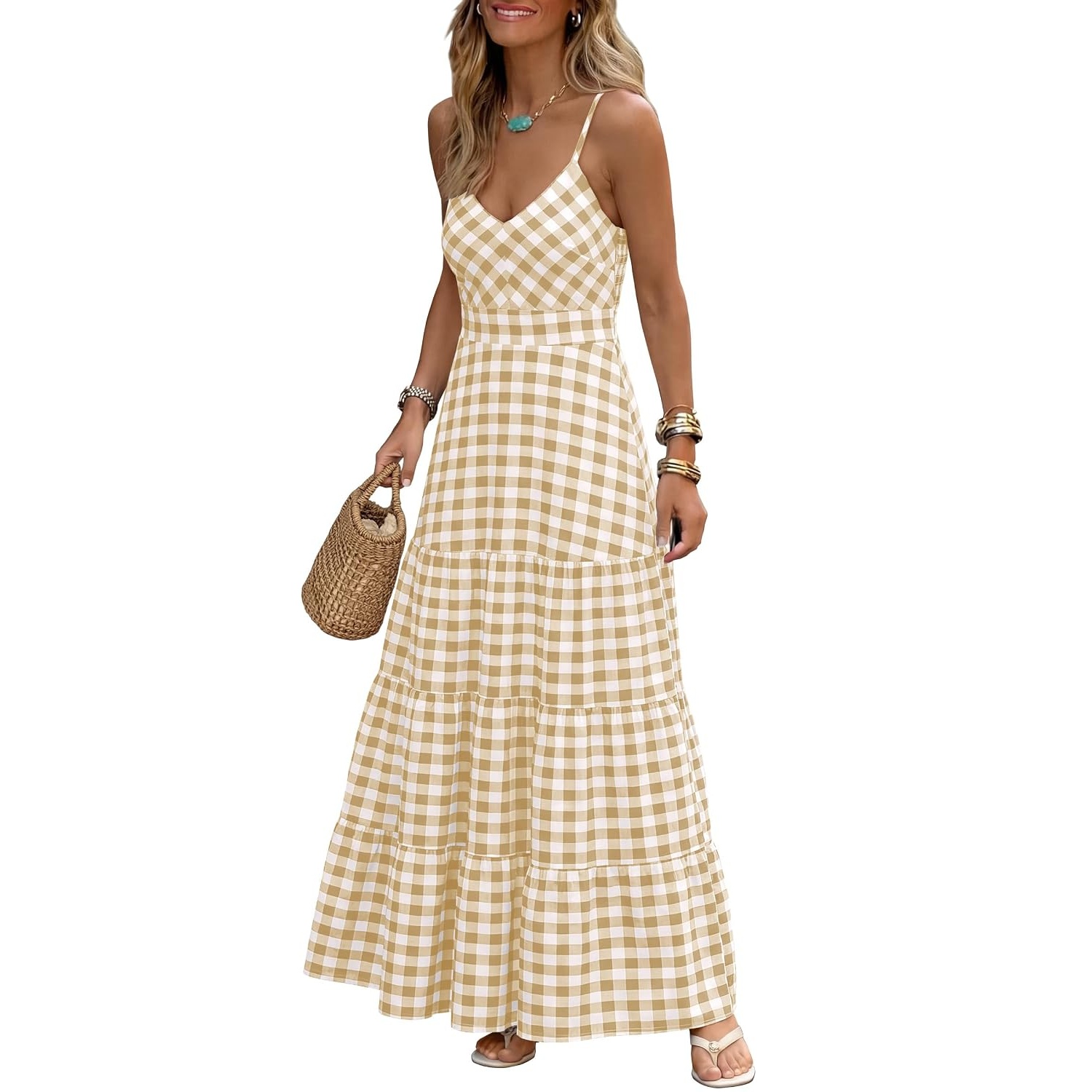 Casual Maxi Smocked Dress For Women