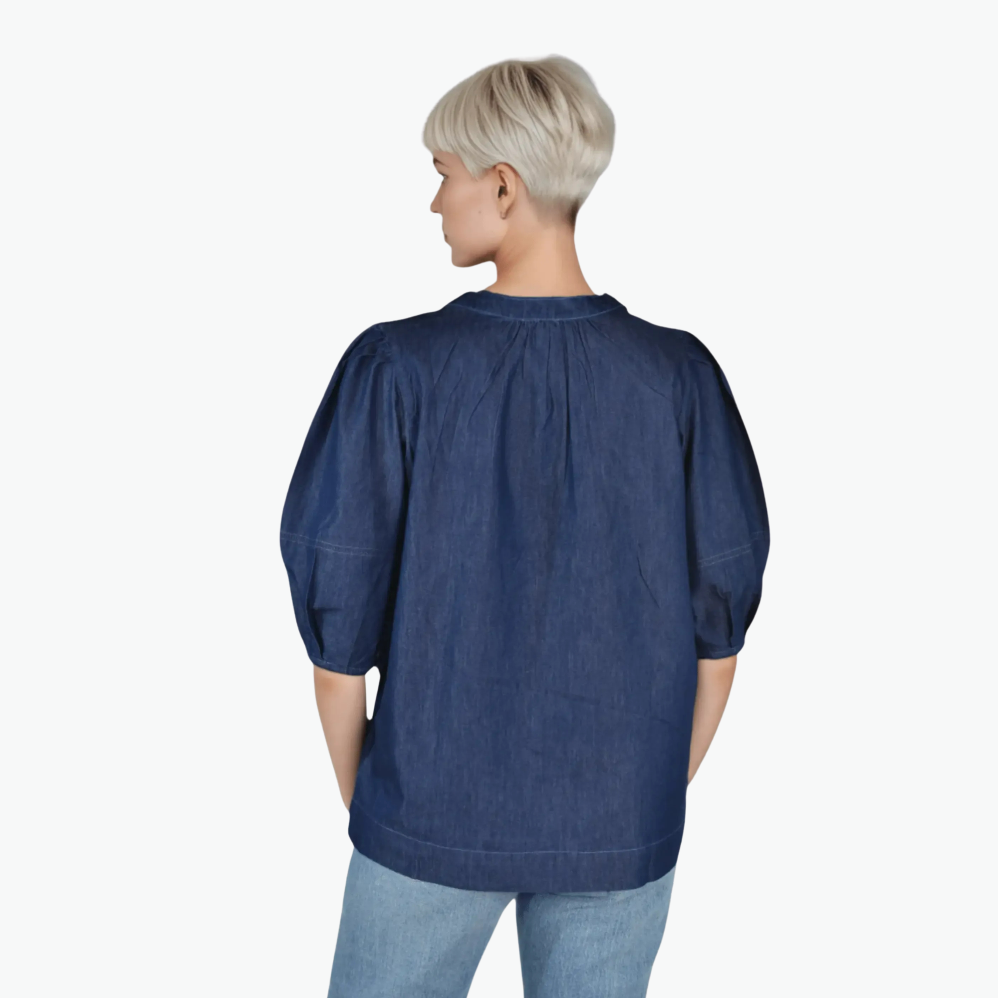 Denim Midnight Mirage Blouse