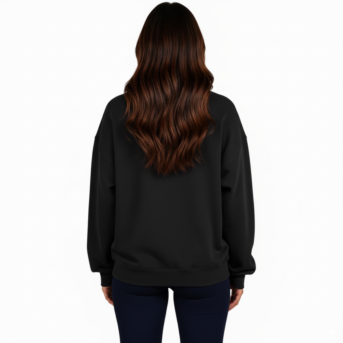 Women Oversized Turtleneck Pullover Sweatshirt