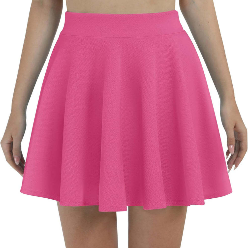 Stretchy Mini Flared Skirt-Cozy Knit Sets