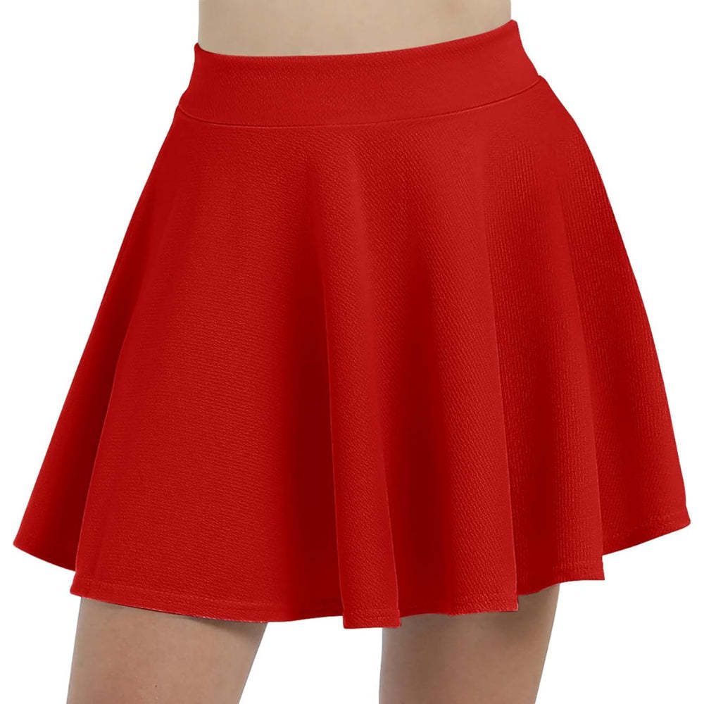 Casual Flared Mini Skirt-Cozy Knit Sets