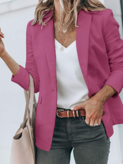 Front Long Sleeve Jacket-Cozy Knit Sets