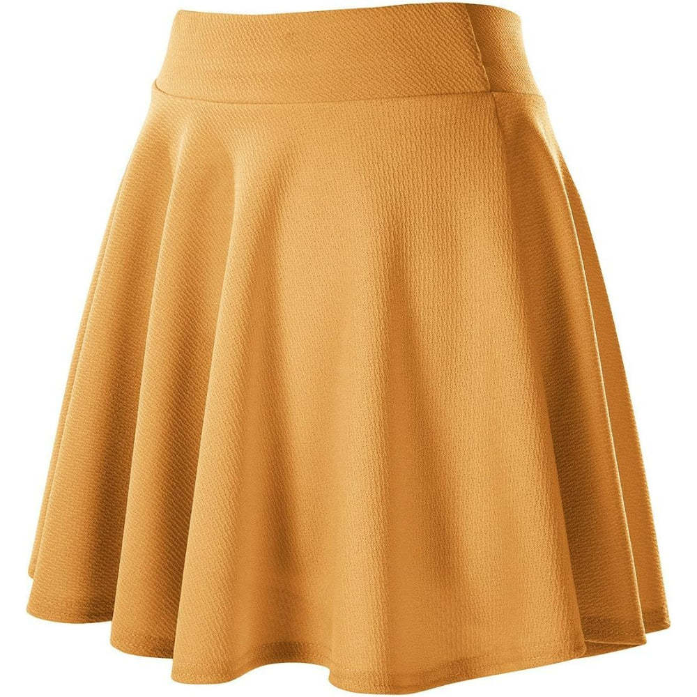 Casual Flared Mini Skirt-Cozy Knit Sets