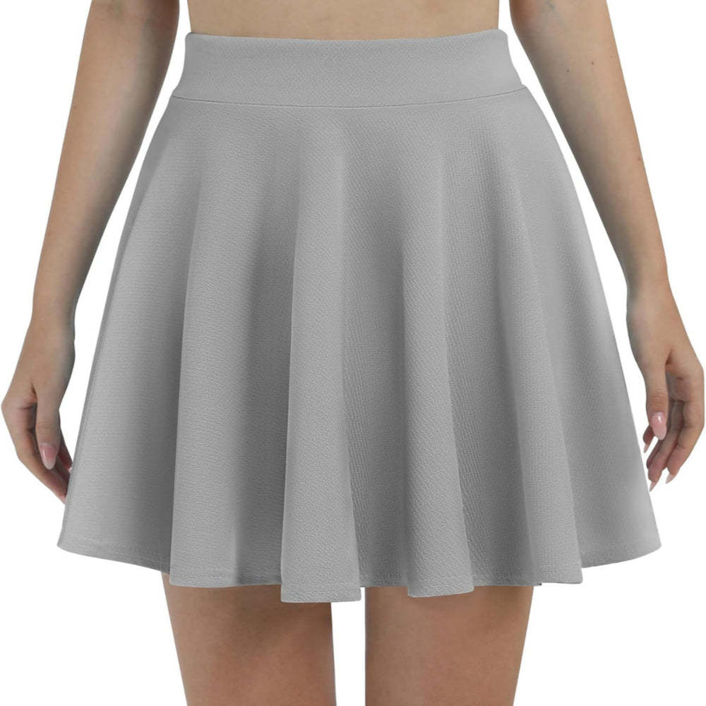 Casual Flared Mini Skirt-Cozy Knit Sets