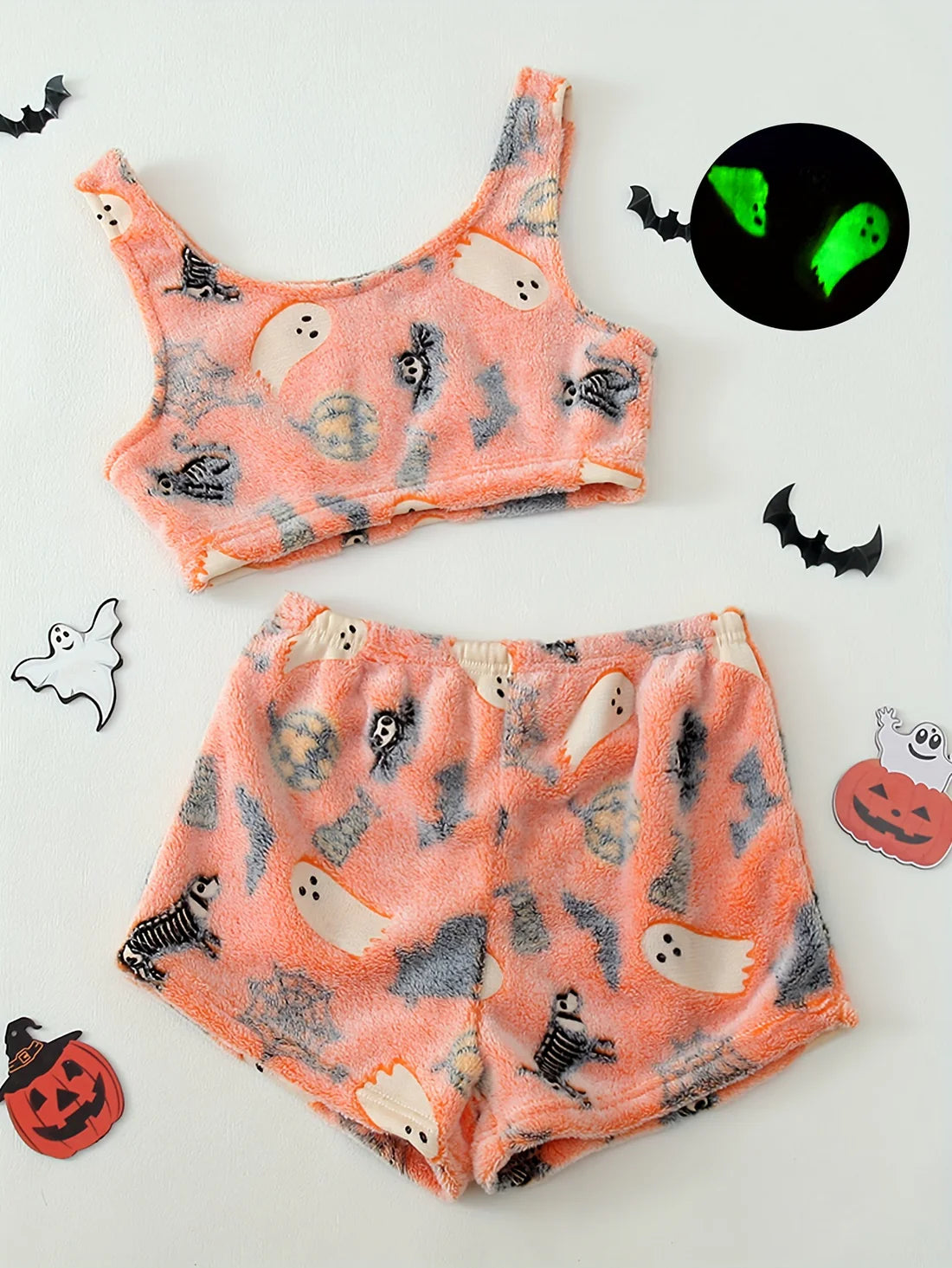 Cozy Halloween Sleepwear Set-Cozy Knit Sets