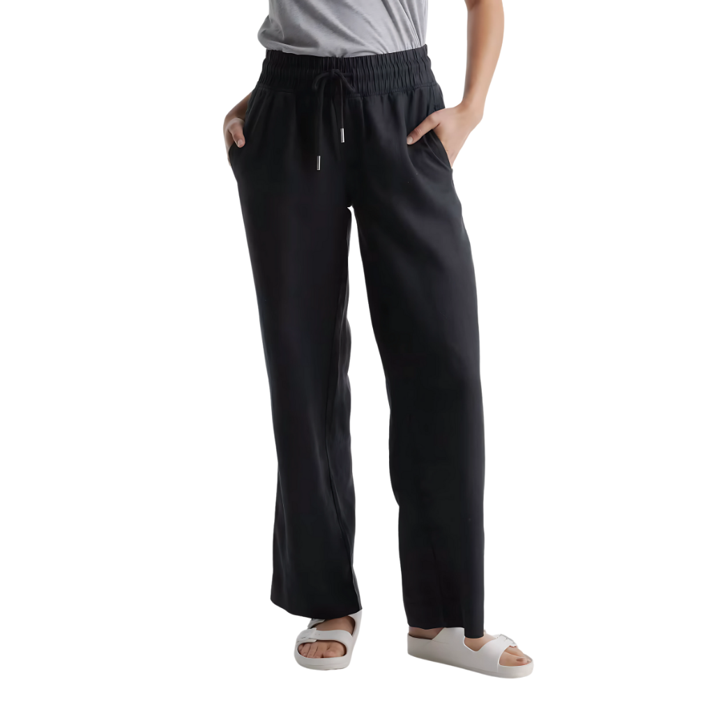 Women European Linen Wide Leg Pants