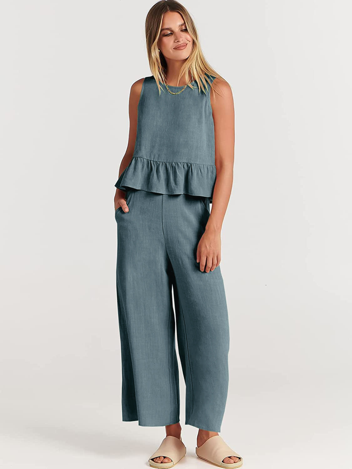 Casual 2 Piece Set For Women-Cozy Knit Sets