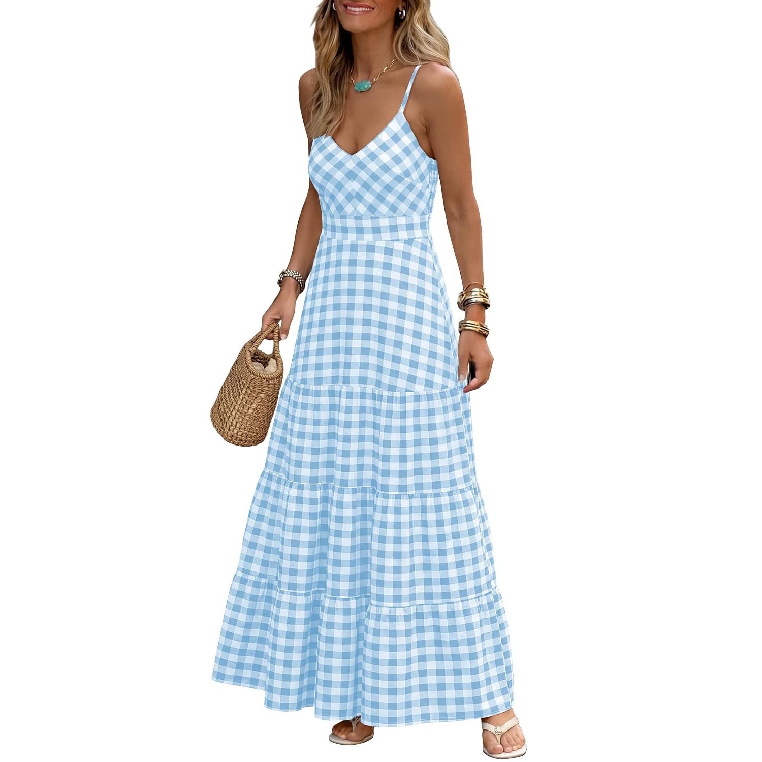 Casual Maxi Smocked Dress For Women