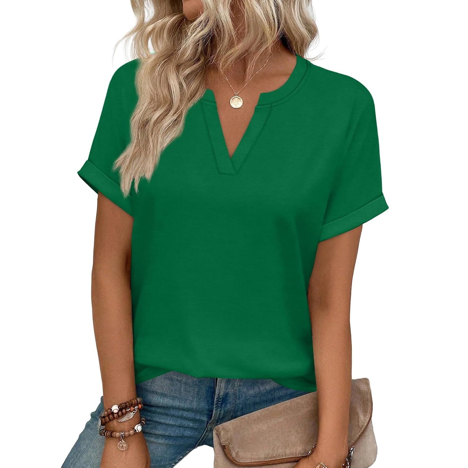 Casual Spring Summer Short Sleeve T Shirt For Women
