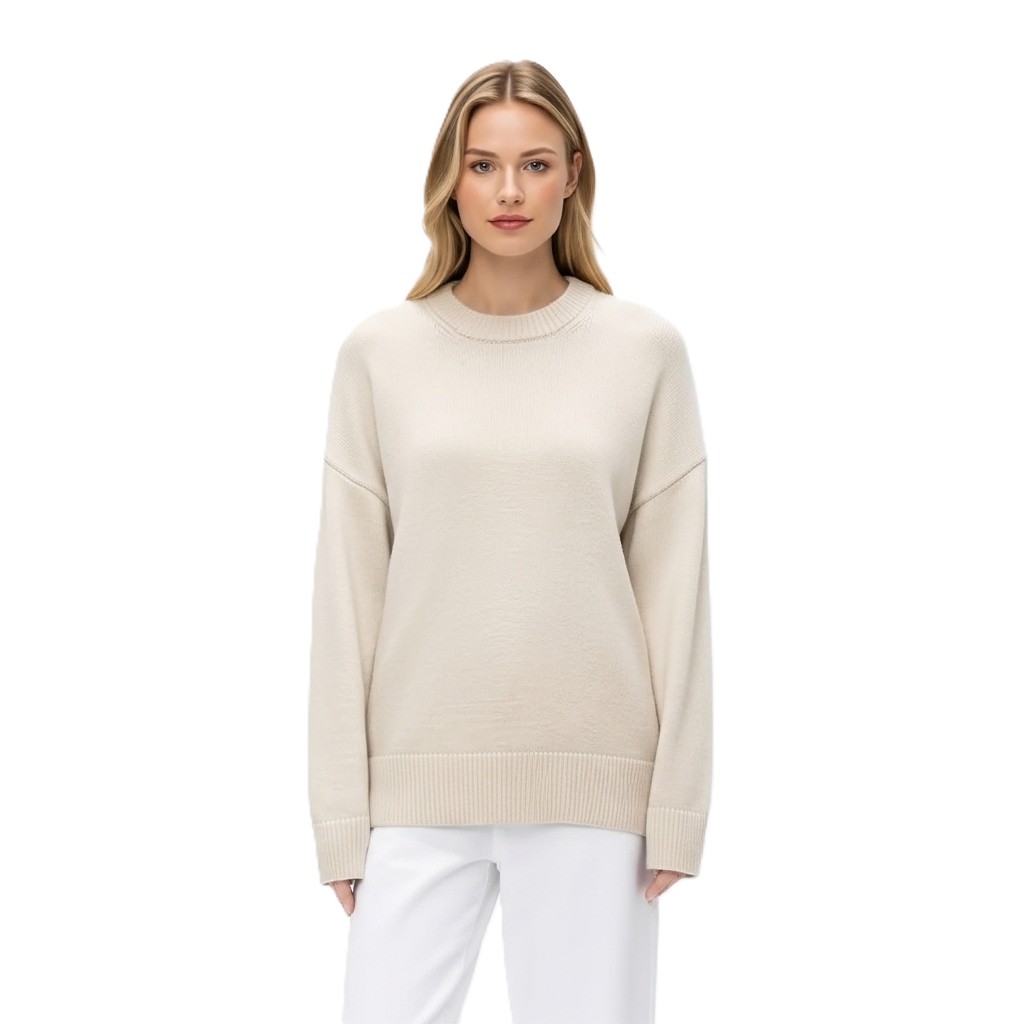 Oversized Long Sleeve Pullover For Women