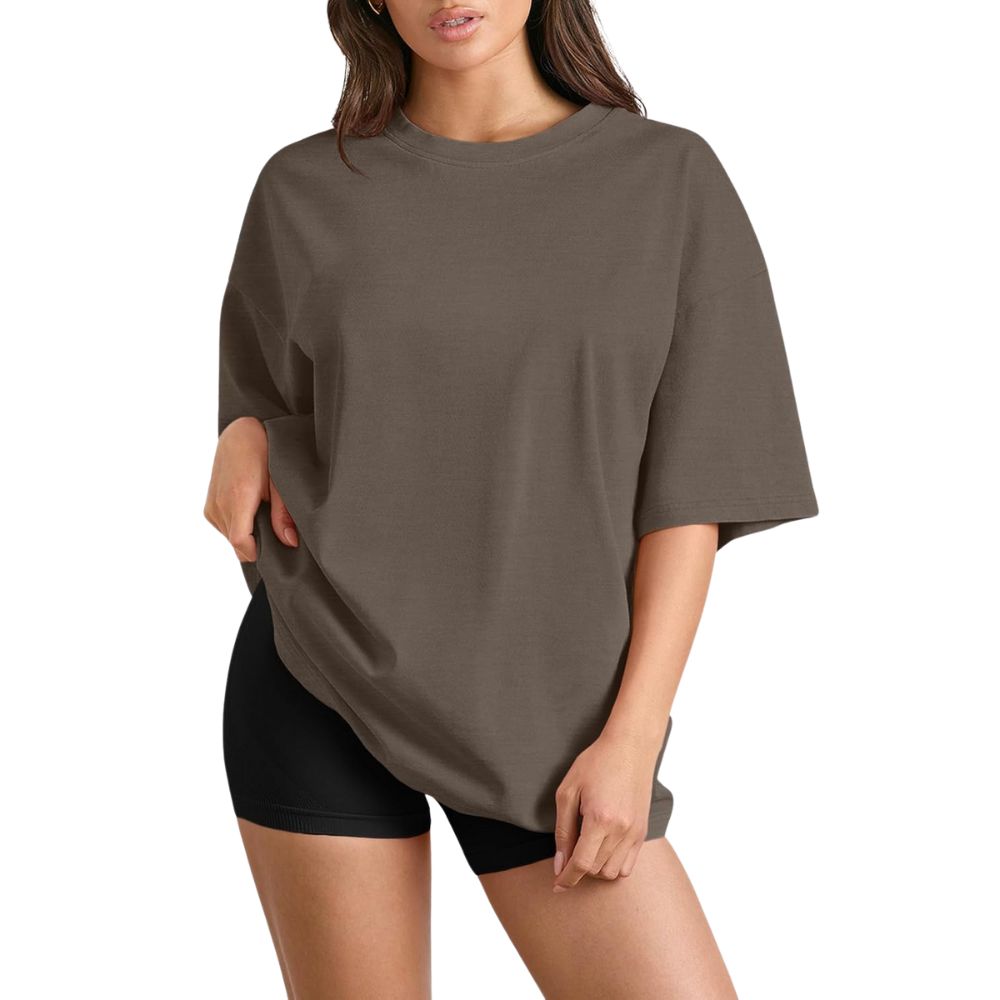 Women's Oversized Summer T Shirts Casual Tops Short Sleeves