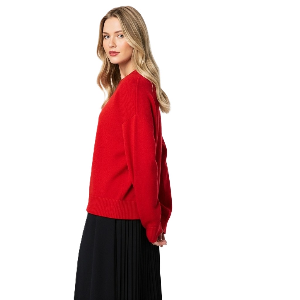 Oversized Long Sleeve Pullover For Women