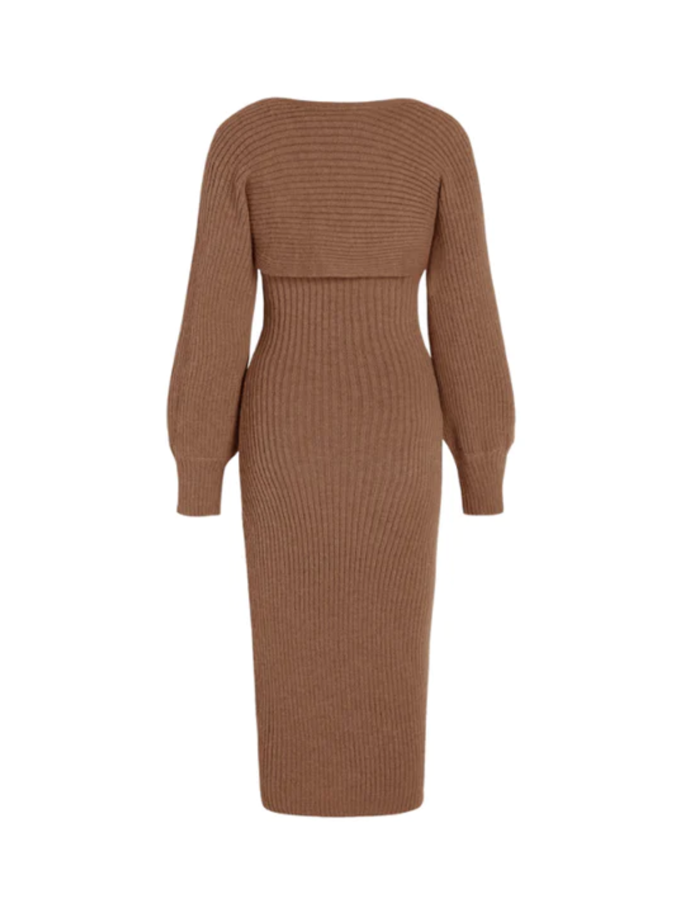 Cami Sweater Dress And Cardigan-Cozy Knit Sets