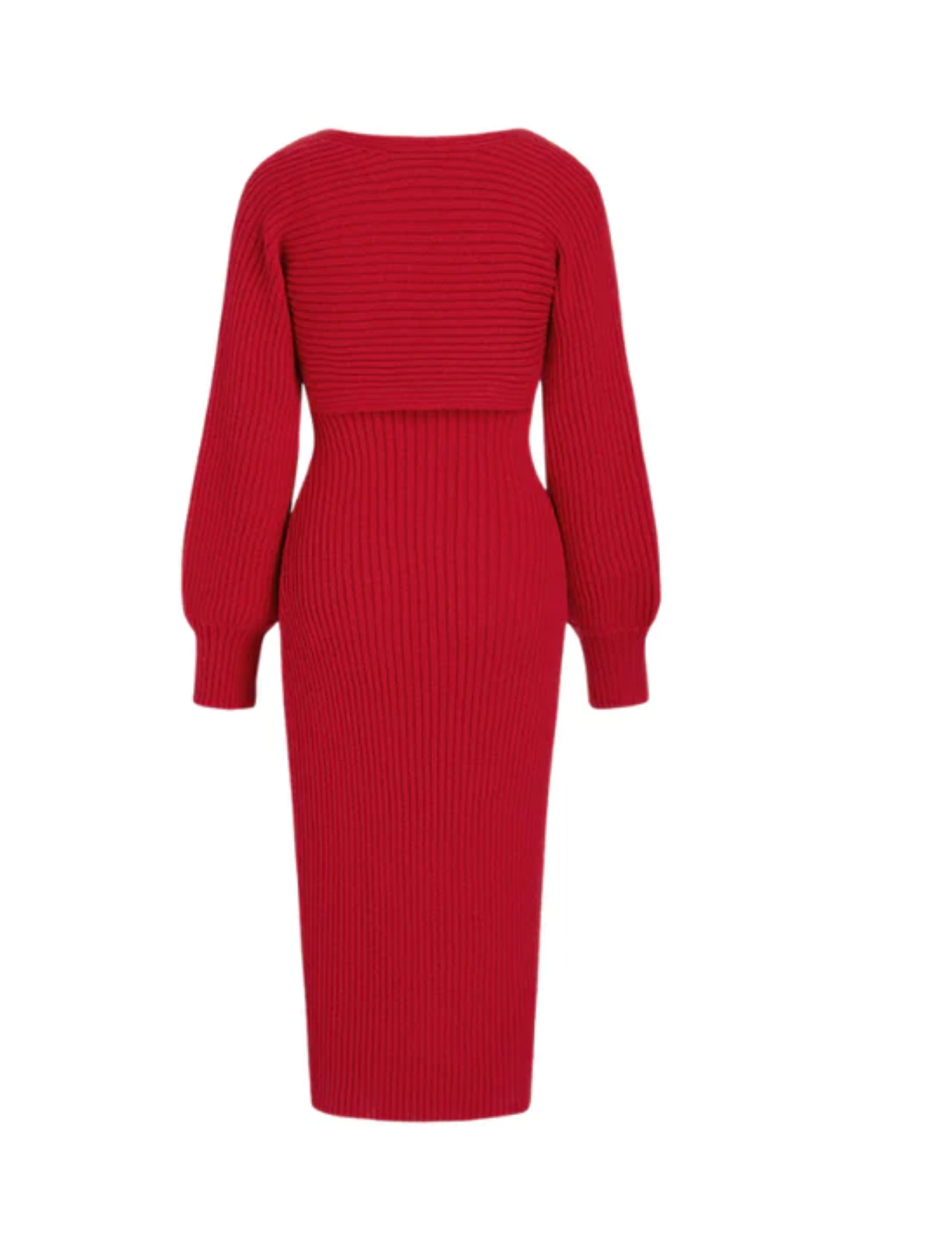 Cami Sweater Dress And Cardigan-Cozy Knit Sets