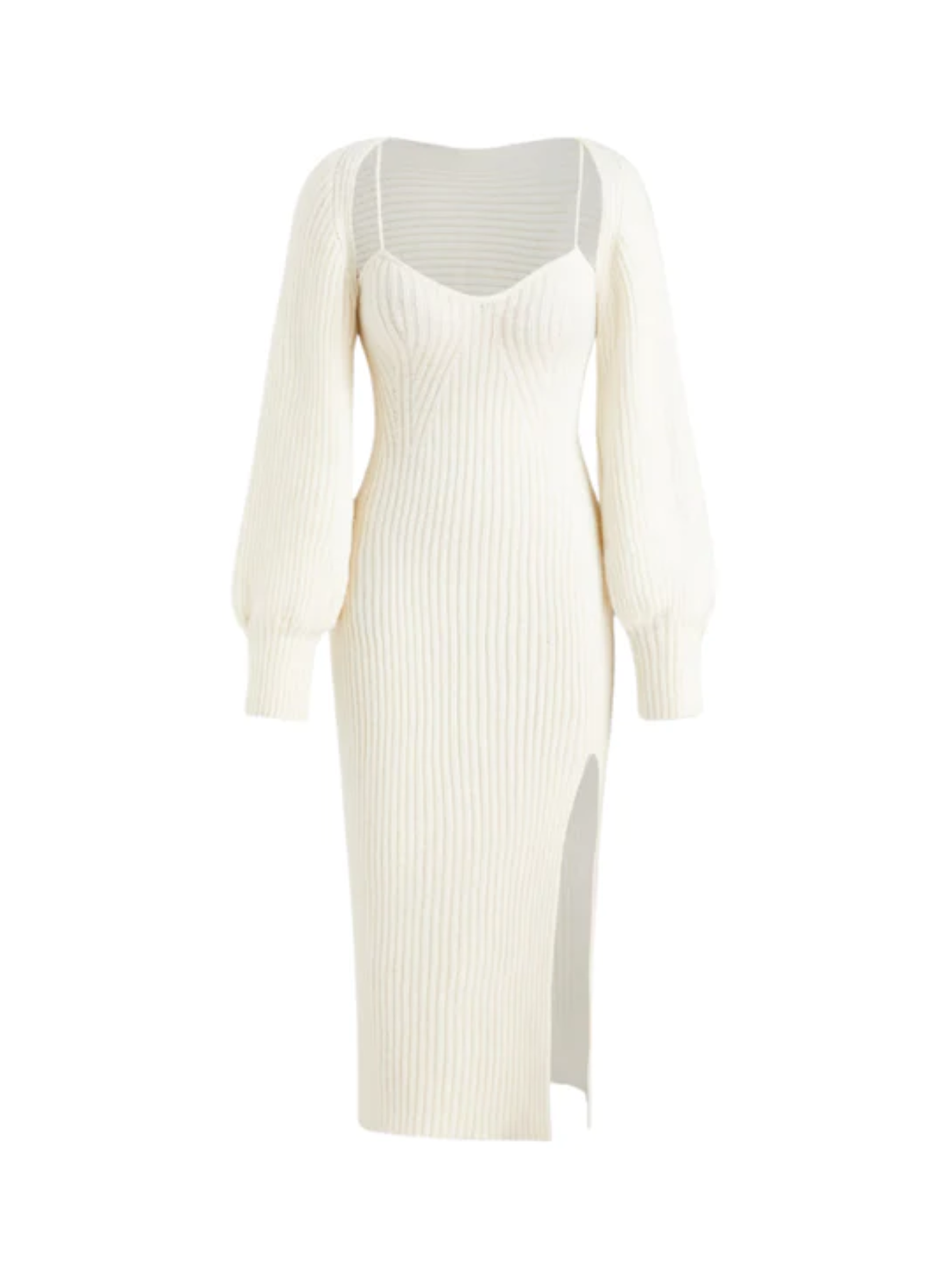 Cami Sweater Dress And Cardigan-Cozy Knit Sets