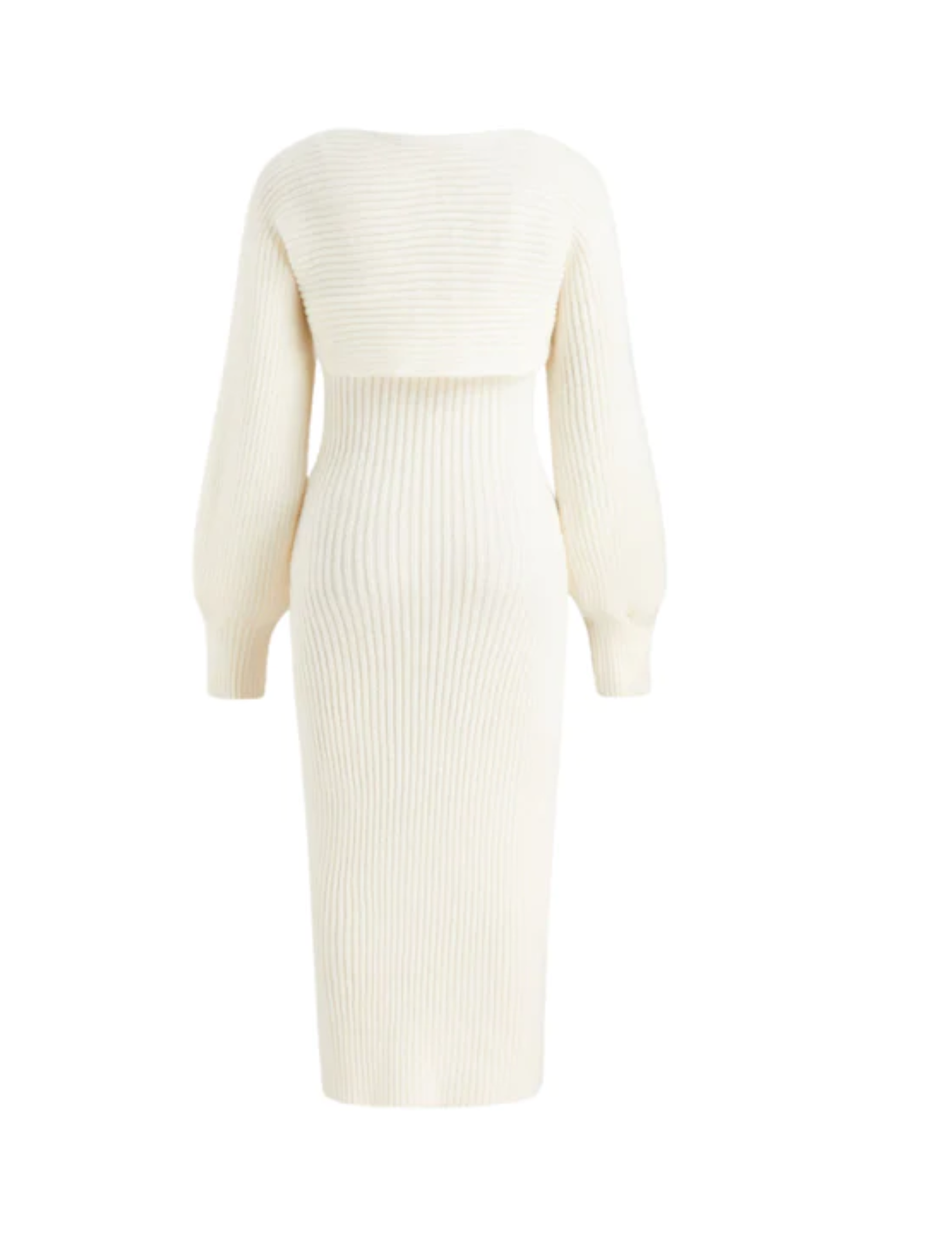 Cami Sweater Dress And Cardigan-Cozy Knit Sets