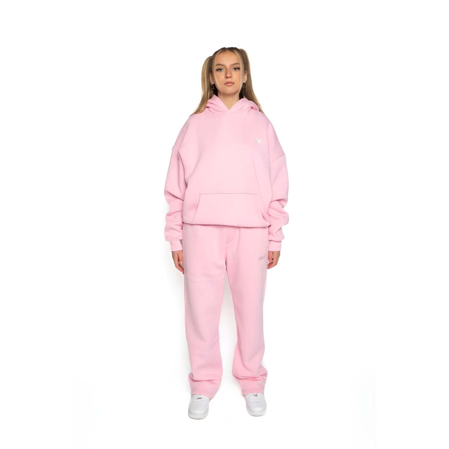 Oversized Cozy Hoodie And Jogger Set-Cozy Knit Sets