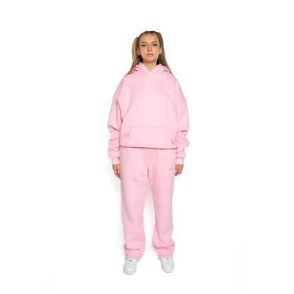 Oversized Cozy Hoodie And Jogger Set-Cozy Knit Sets