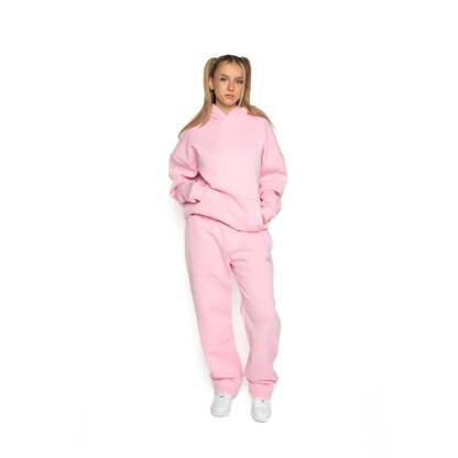 Oversized Cozy Hoodie And Jogger Set-Cozy Knit Sets