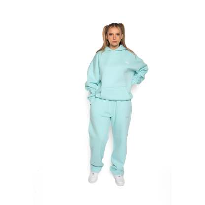 Oversized Cozy Hoodie And Jogger Set-Cozy Knit Sets
