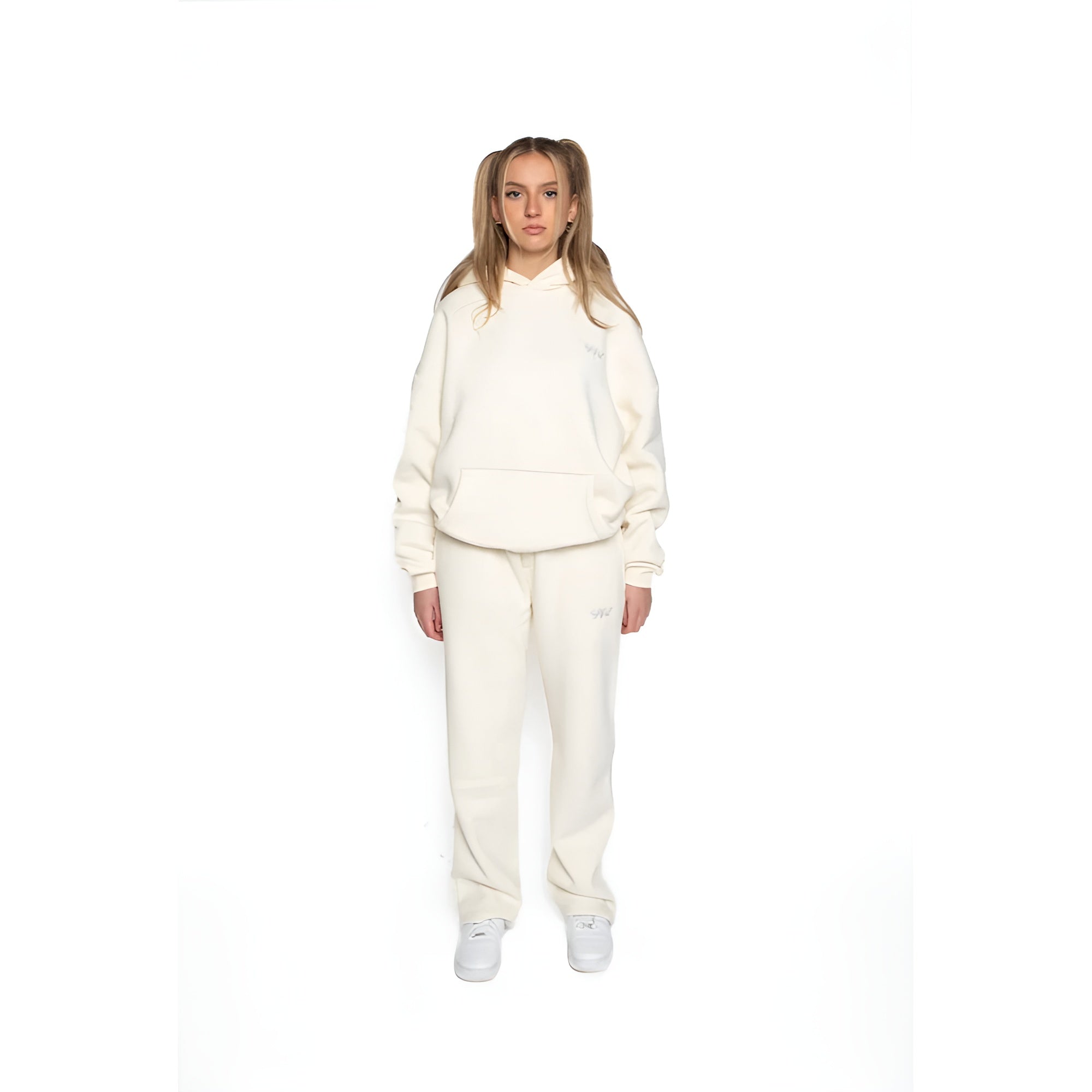 Oversized Cozy Hoodie And Jogger Set-Cozy Knit Sets