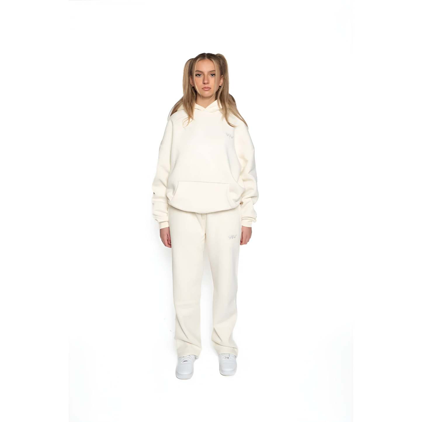 Oversized Cozy Hoodie And Jogger Set-Cozy Knit Sets