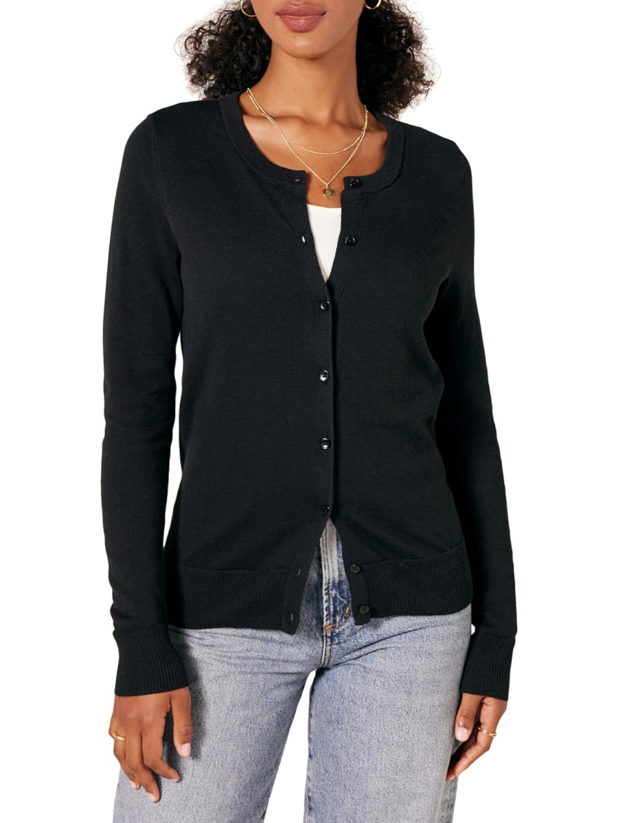 Casual Long Sleeve Cardigan Sweater-Cozy Knit Sets