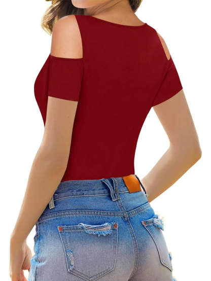 Casual Short Sleeve Top-Cozy Knit Sets