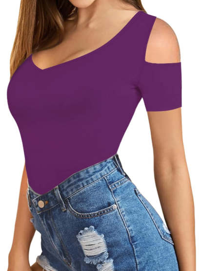 Casual Short Sleeve Top-Cozy Knit Sets