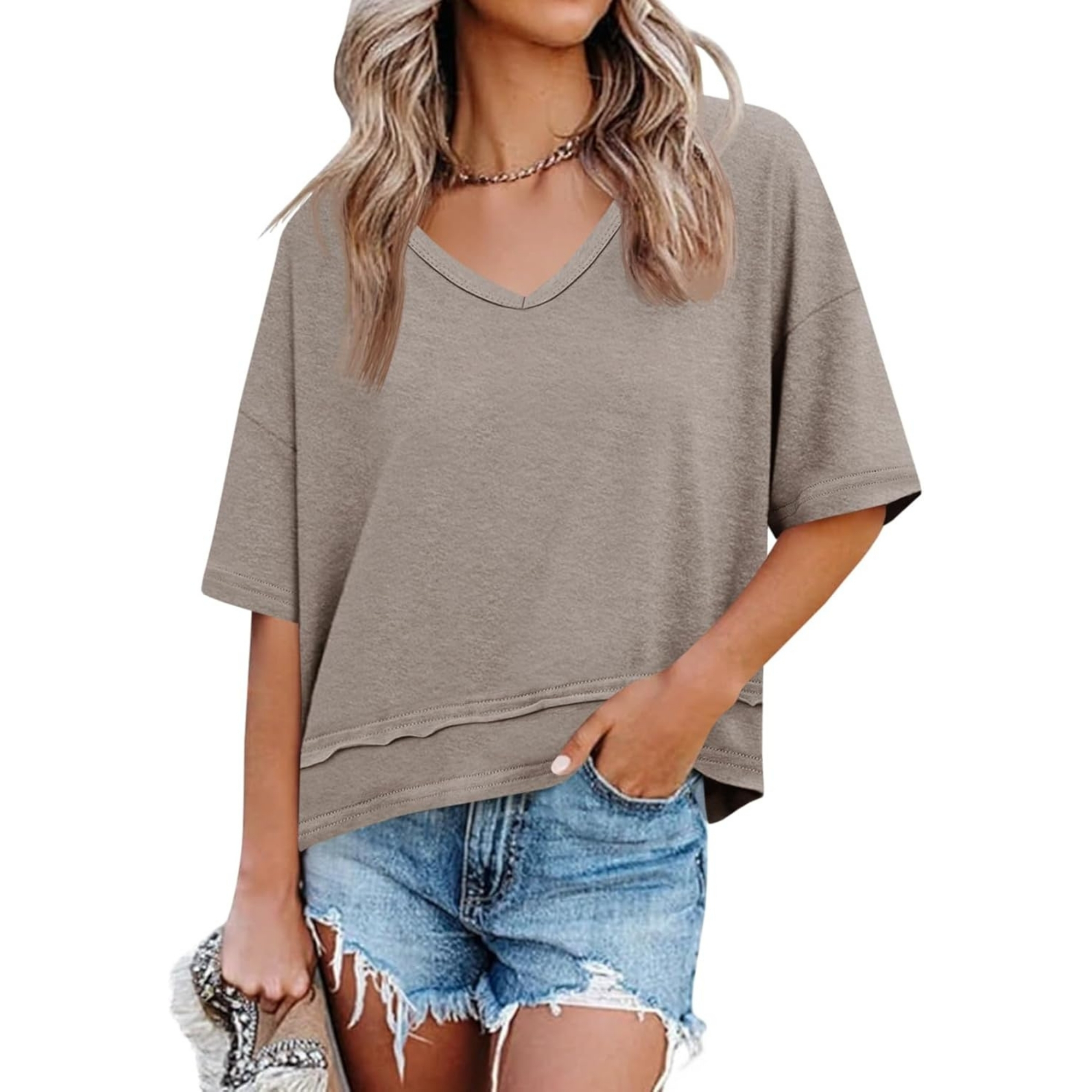 Casual Short Sleeve Tops For Women