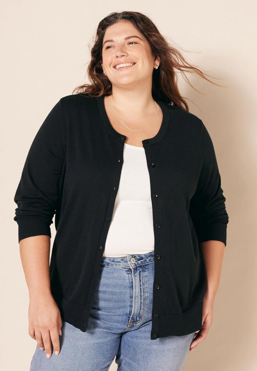 Casual Long Sleeve Cardigan Sweater-Cozy Knit Sets