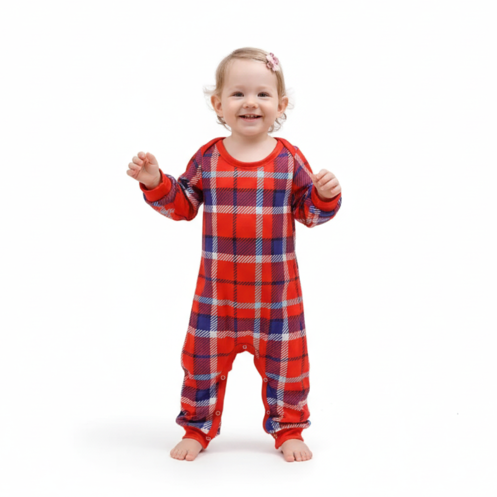 Christmas Design Family Nightwear Matching Pajama Set