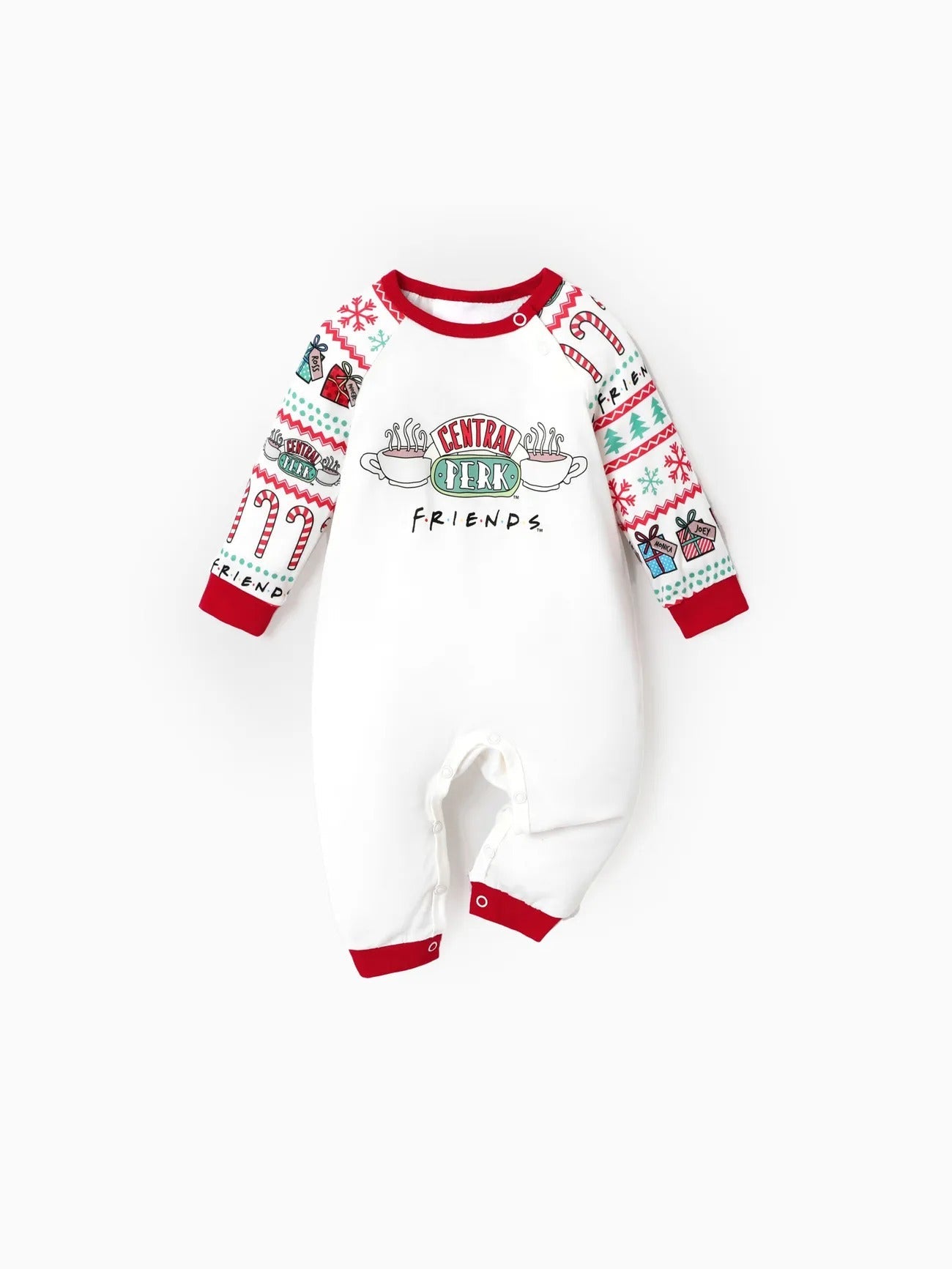 Christmas Friends Printed Family Matching Set-Cozy Knit Sets