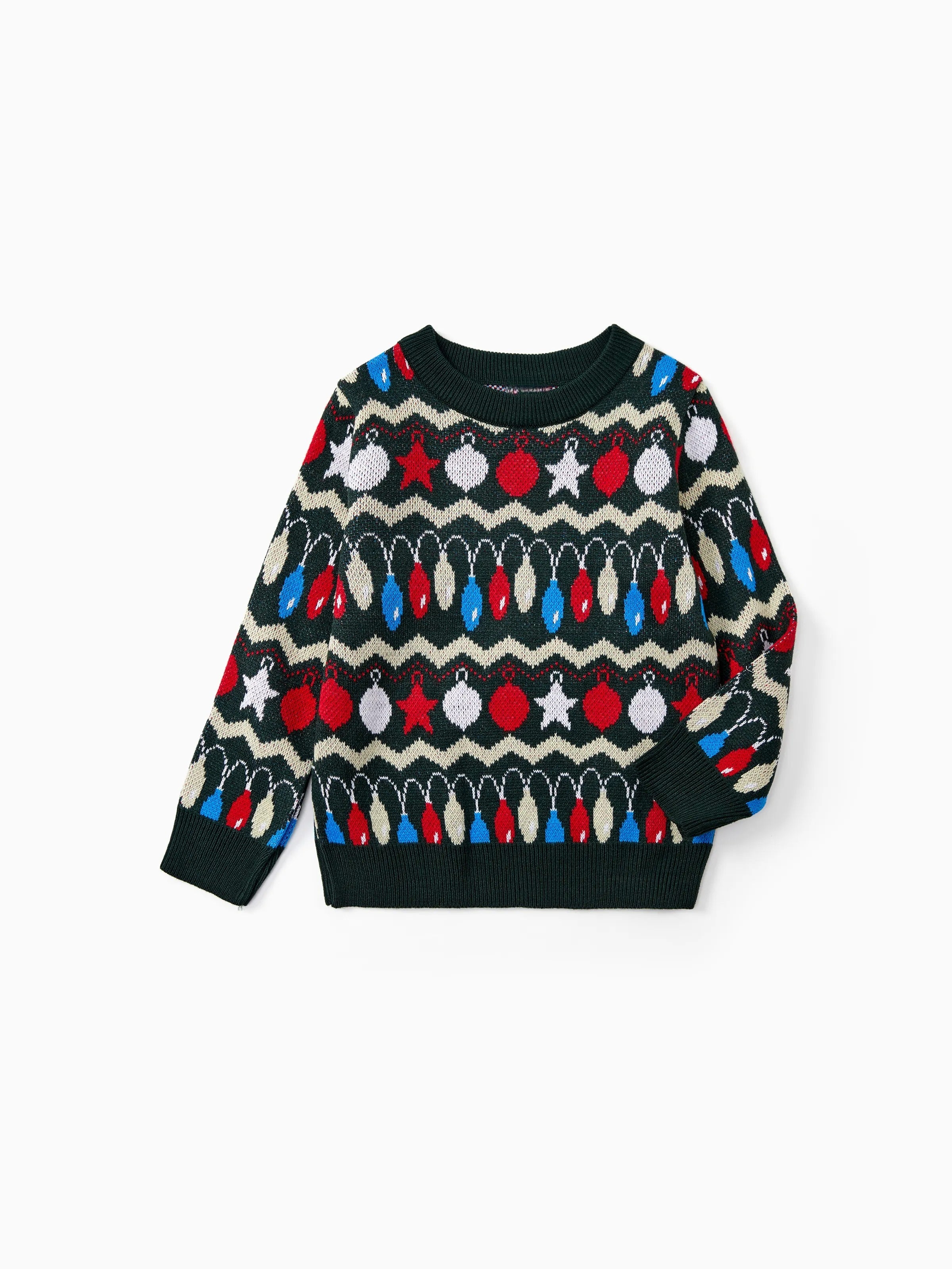 Christmas Lights Family Sweater-Cozy Knit Sets