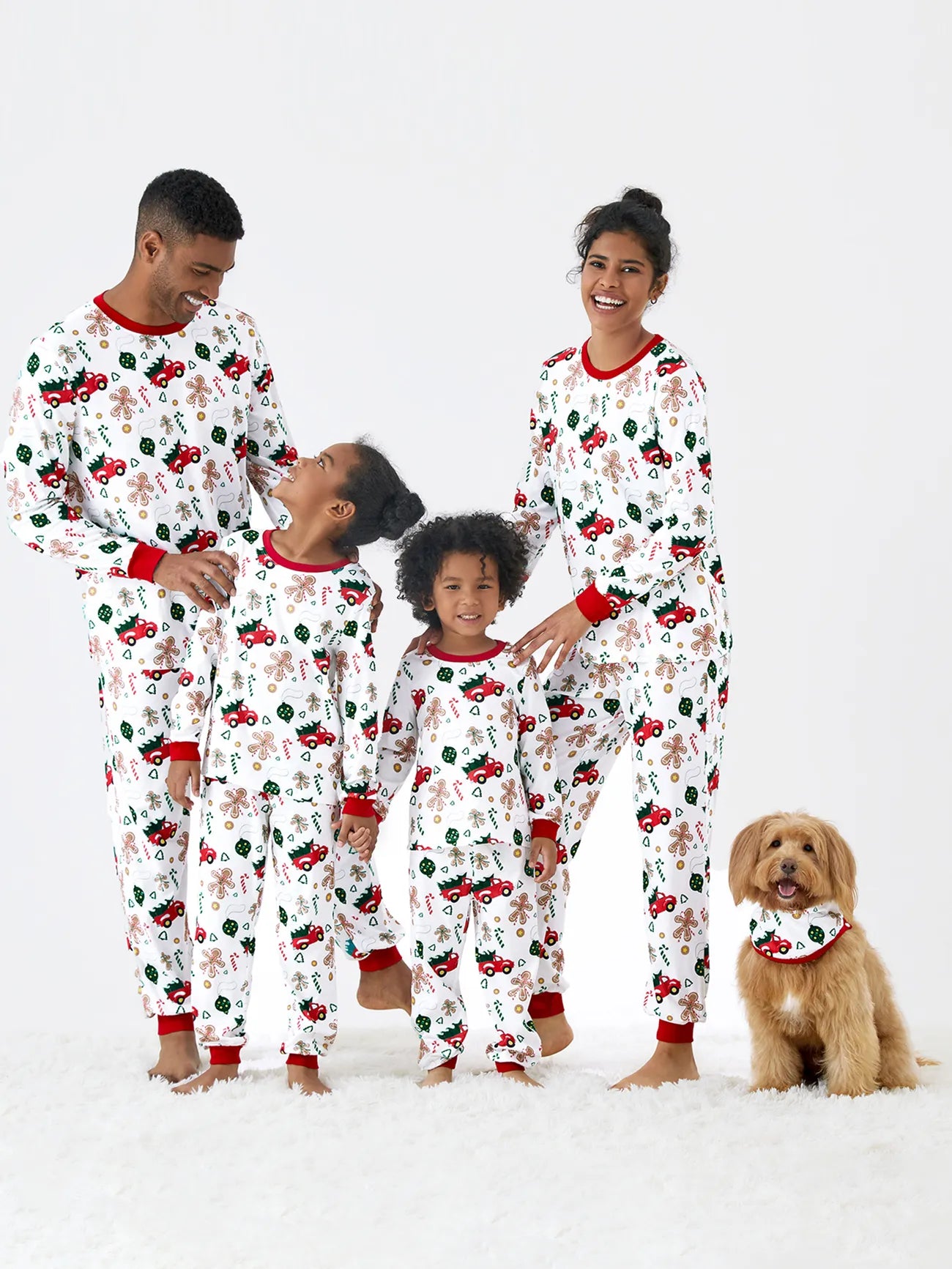 Christmas Tree Patterned Family Matching Set-Cozy Knit Sets