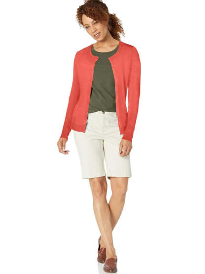 Elegant Cardigan Sweater-Cozy Knit Sets