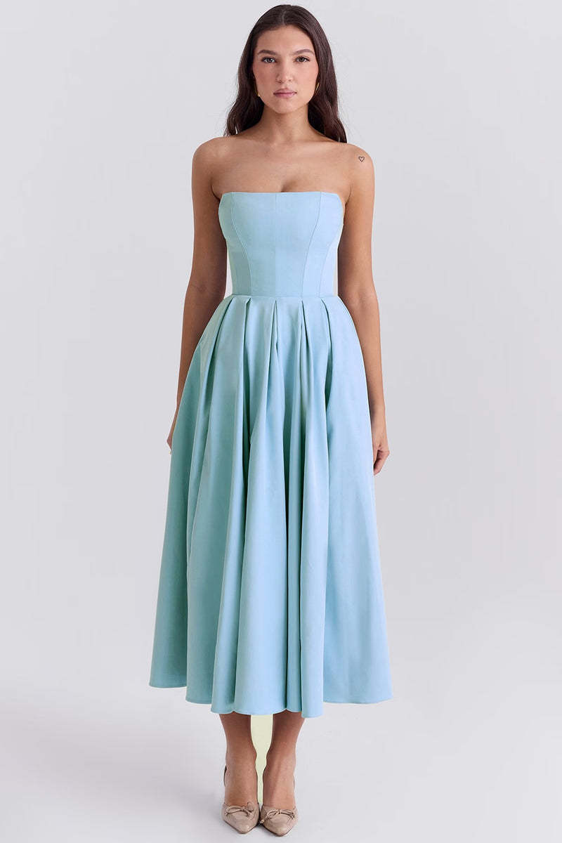 Elegant Leah Midi Sundress-Cozy Knit Sets