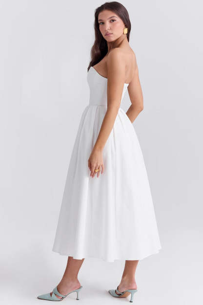Elegant Leah Midi Sundress-Cozy Knit Sets